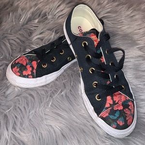 Converse Floral Shoes US 2 GUC!